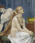 Pierre Puvis de Chavannes Toilette Spain oil painting artist